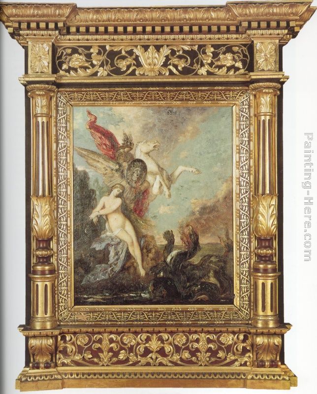 Andromeda painting - Gustave Moreau Andromeda art painting